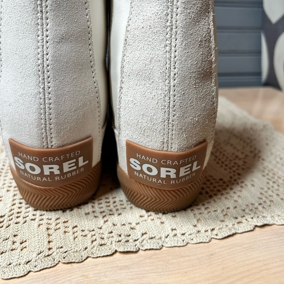 Sorel Out N About Dove Wedge Sneakers Ankle Bootie Boots Shoes Size 10 new - Picture 3 of 8